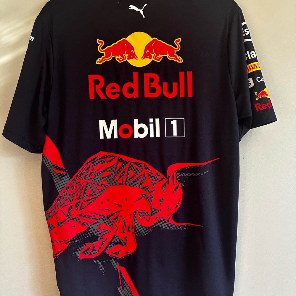 Puma Black and Red Racing Jersey